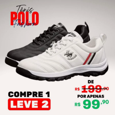 [COMPRE 1 LEVE 2] Tênis Ortopédico Polo Fashion